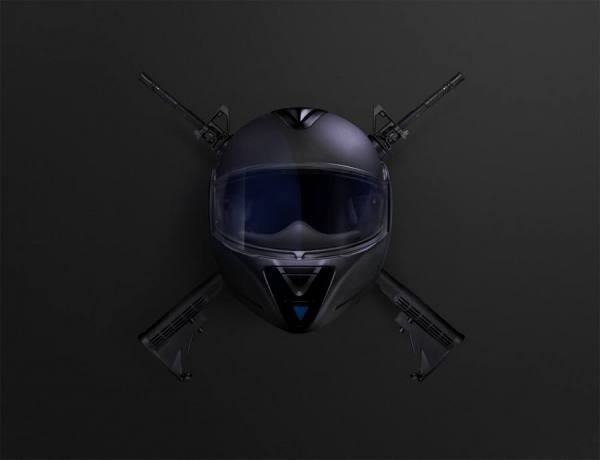 Photograph Liam Grahn Helmet on One Eyeland
